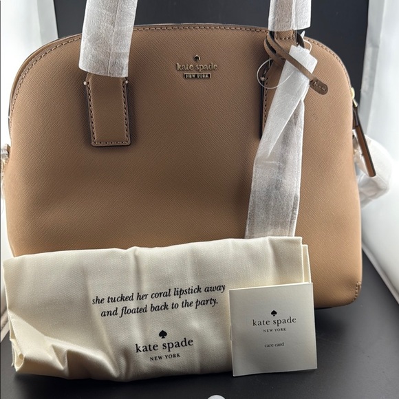 Kate Spade Cameron Street Lottie Medium Crossbody in Cashew Butter - Picture 5 of 5